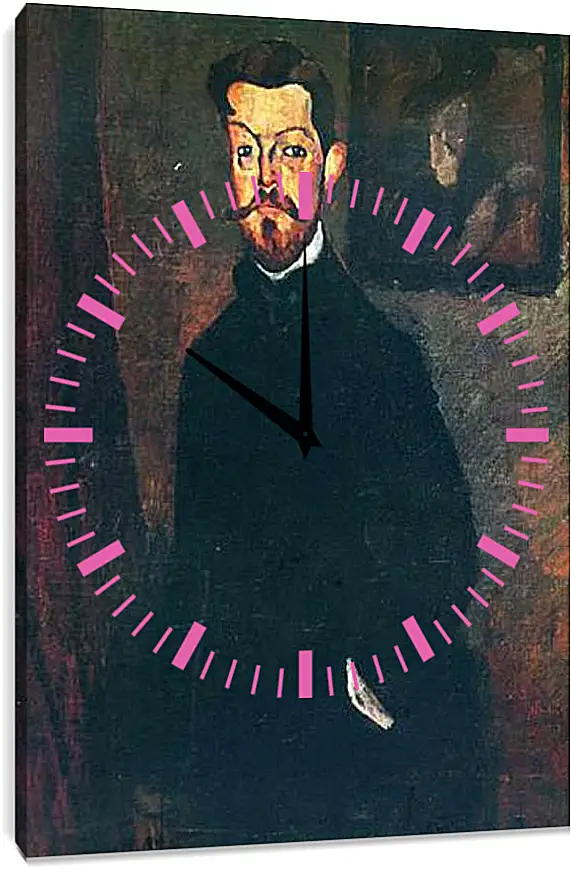 Часы картина - Portrait of Paul Alexandre. Портрет Пола Александра. Амедео Модильяни
