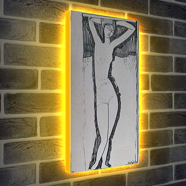 Лайтбокс световая панель - Nude. Амедео Модильяни