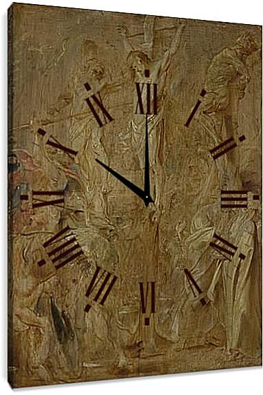Часы картина - The Coup de Lance. Питер Пауль Рубенс