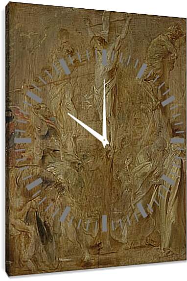 Часы картина - The Coup de Lance. Питер Пауль Рубенс