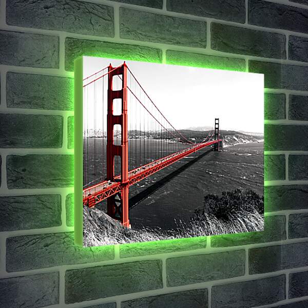 Лайтбокс световая панель - Мост Золотые Ворота