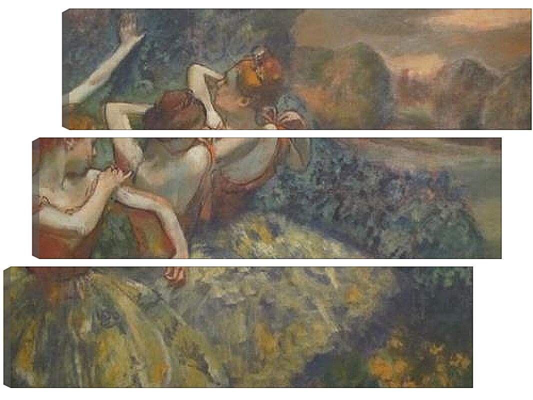 Модульная картина - Балет. Эдгар Дега