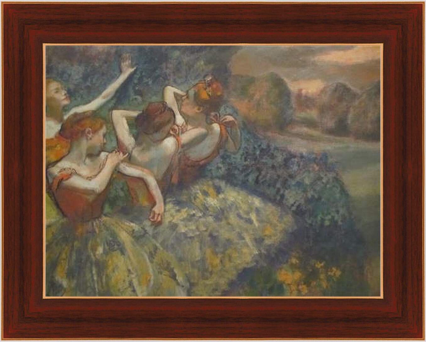 Картина в раме - Балет. Эдгар Дега