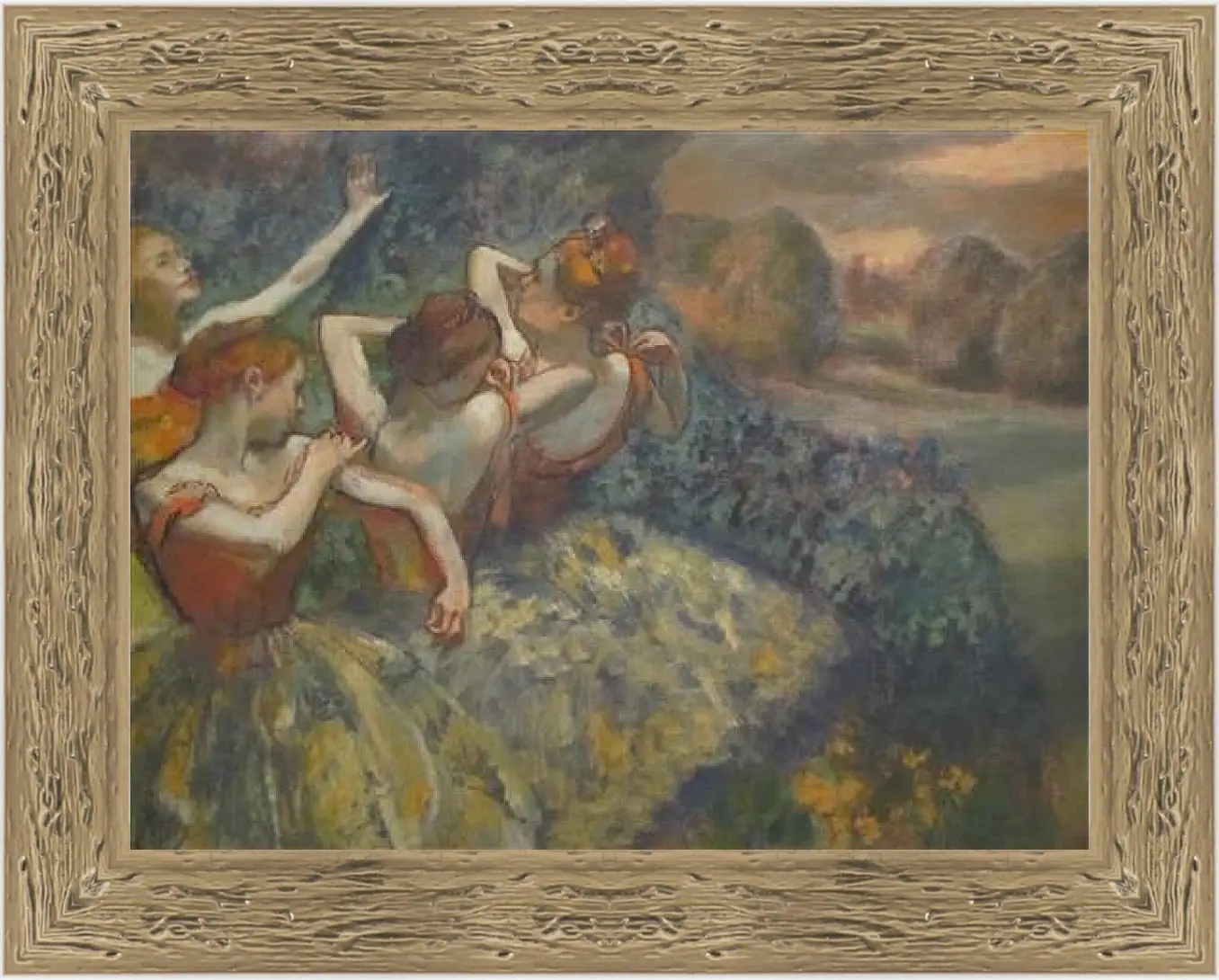 Картина в раме - Балет. Эдгар Дега