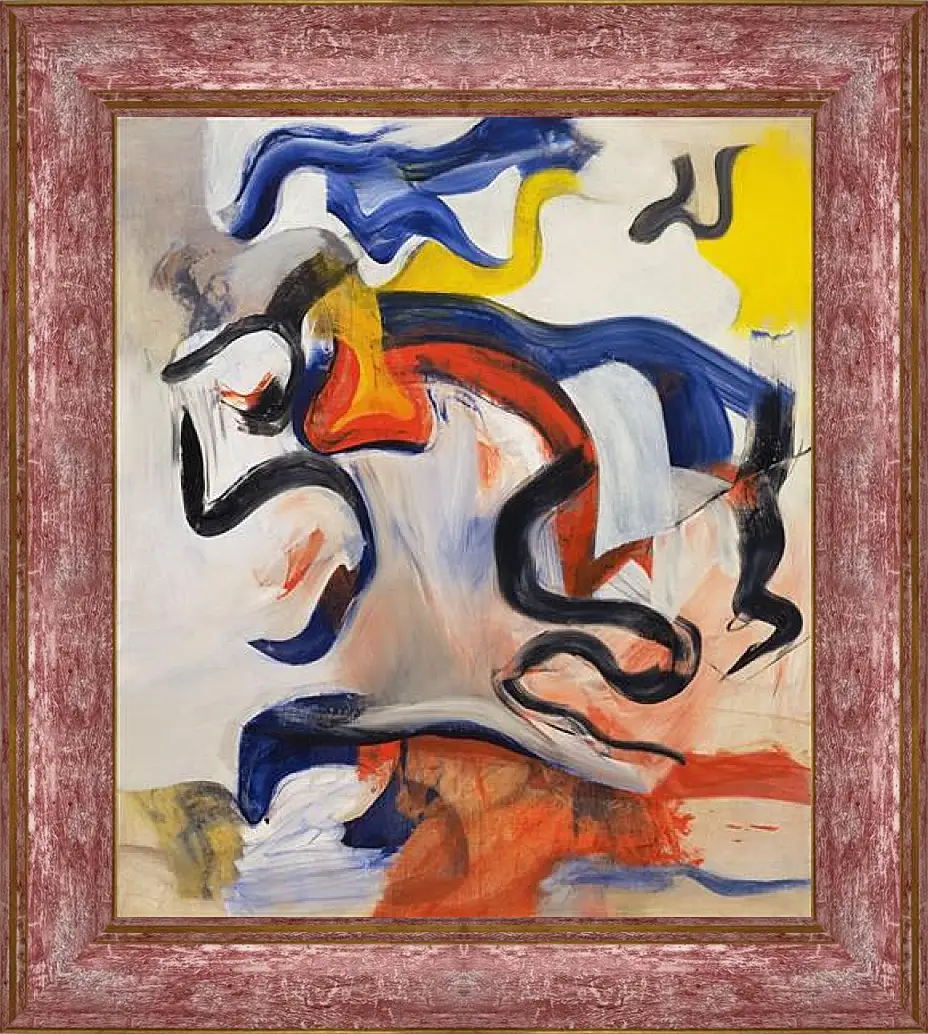 Картина в раме - Untitled V. Без названия V. Виллем де Кунинг