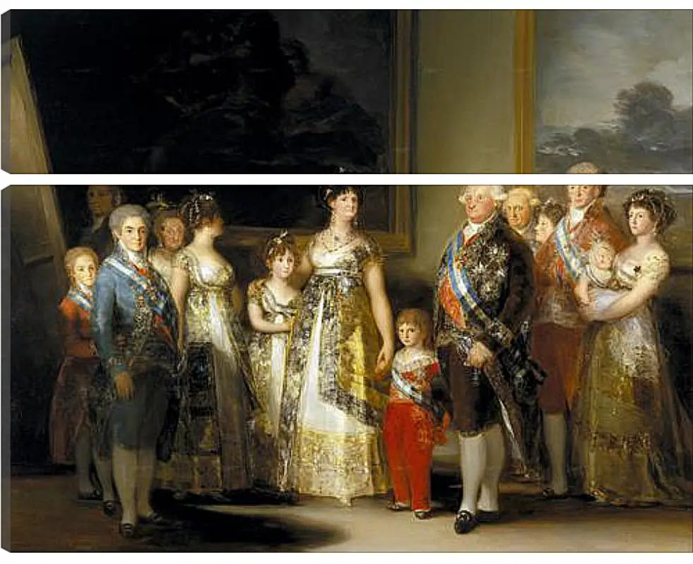 Модульная картина - The Family of Charles IV. Франсиско Гойя