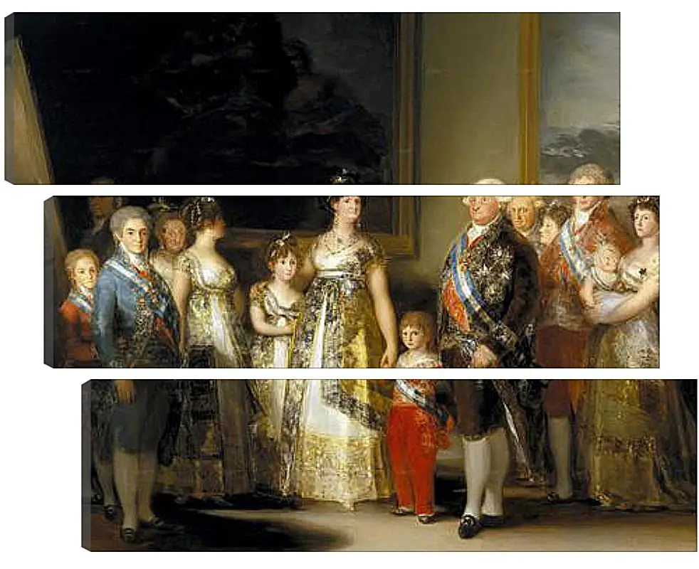 Модульная картина - The Family of Charles IV. Франсиско Гойя