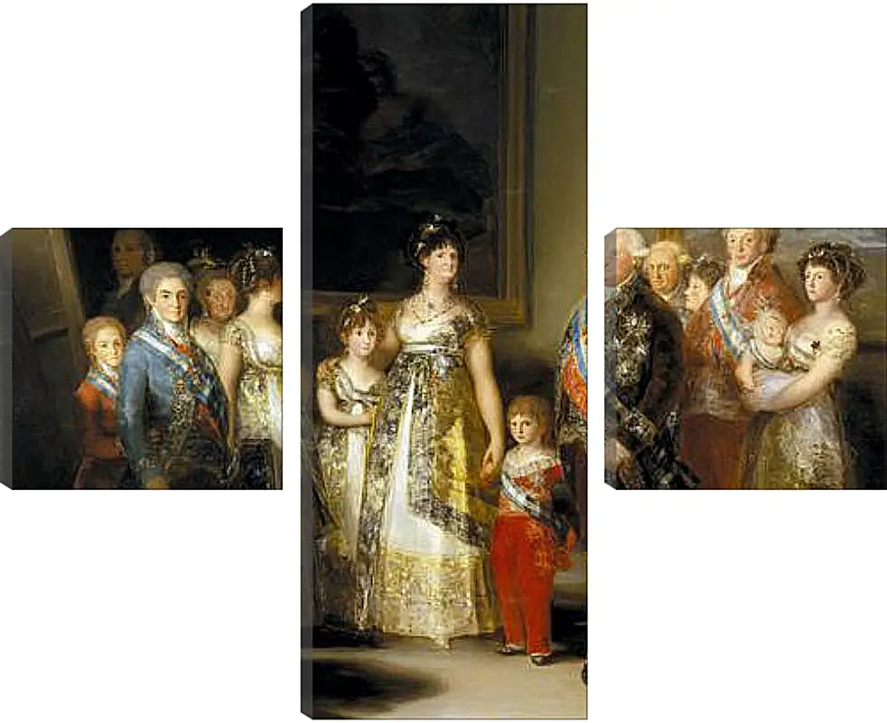 Модульная картина - The Family of Charles IV. Франсиско Гойя