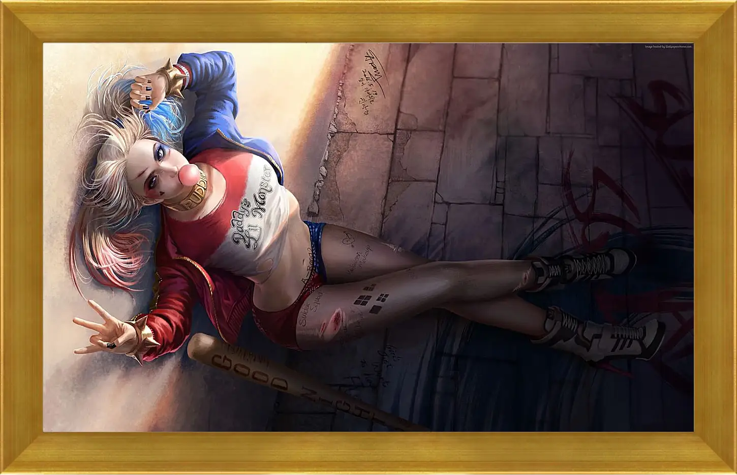 Картина в раме - Харли Квинн (Harley Quinn)