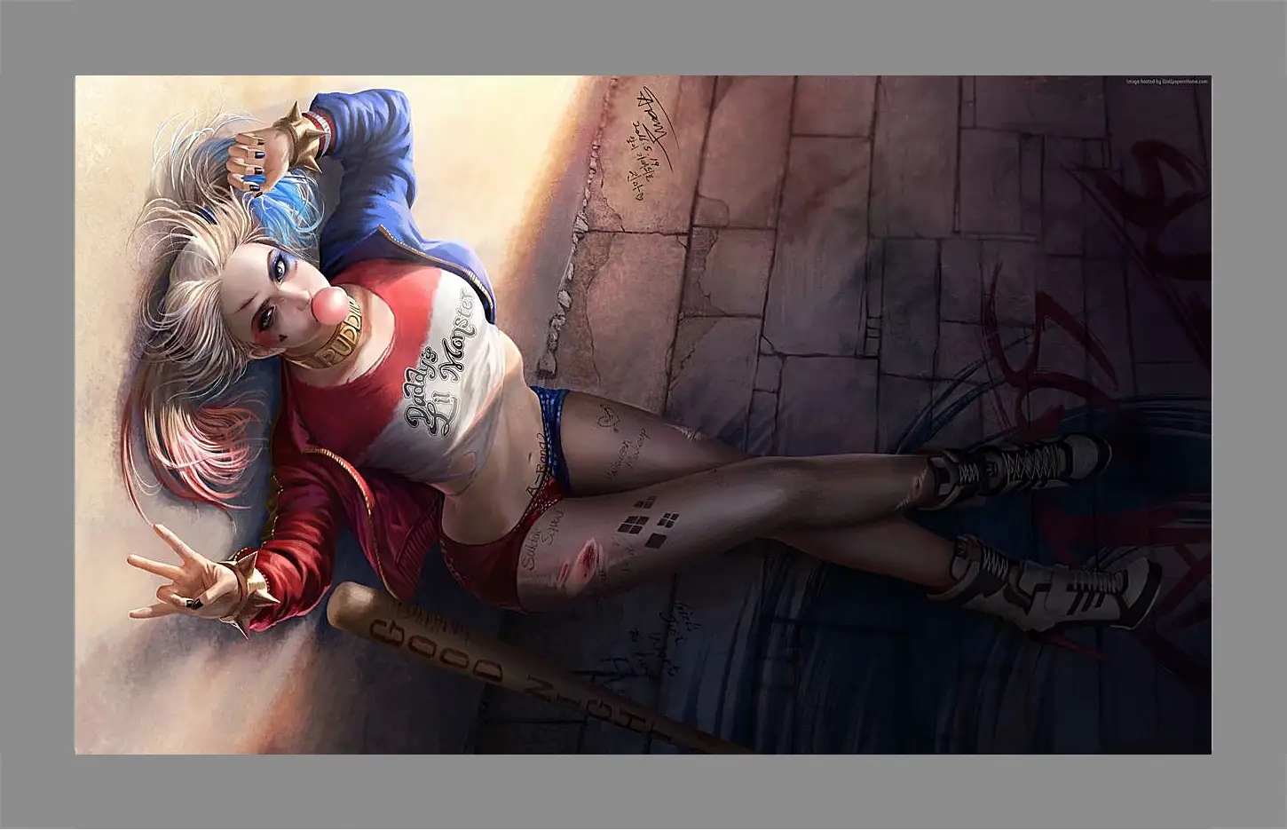 Картина в раме - Харли Квинн (Harley Quinn)