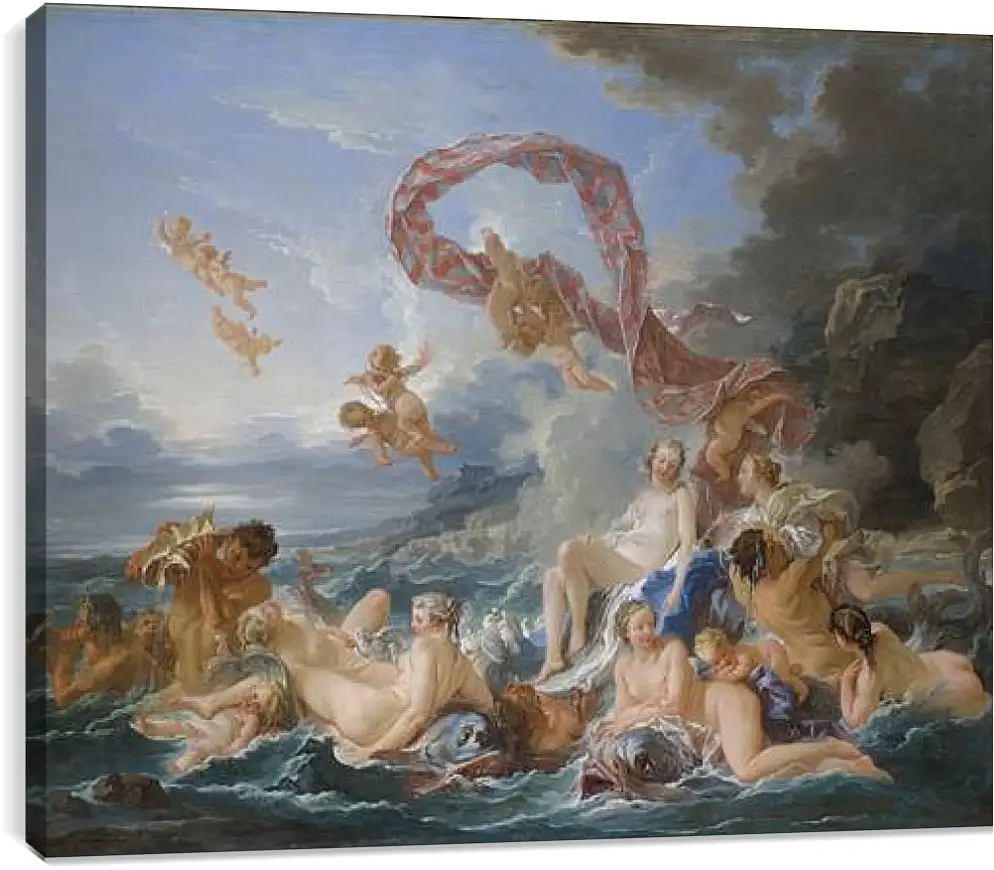 Постер и плакат - The Triumph of Venus. Франсуа Буше