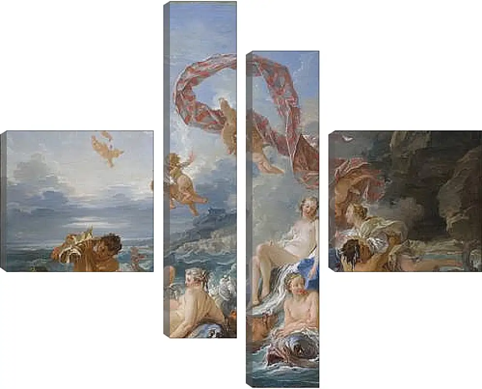 Модульная картина - The Triumph of Venus. Франсуа Буше