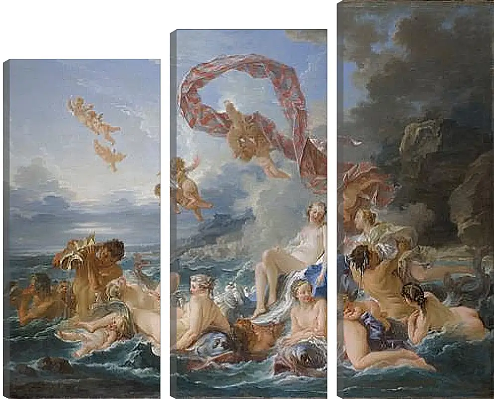 Модульная картина - The Triumph of Venus. Франсуа Буше