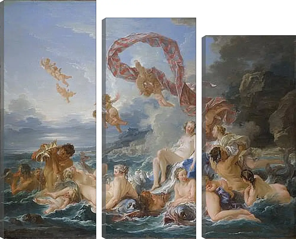 Модульная картина - The Triumph of Venus. Франсуа Буше