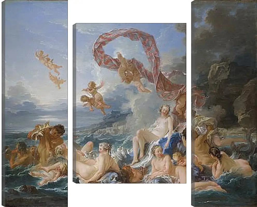 Модульная картина - The Triumph of Venus. Франсуа Буше