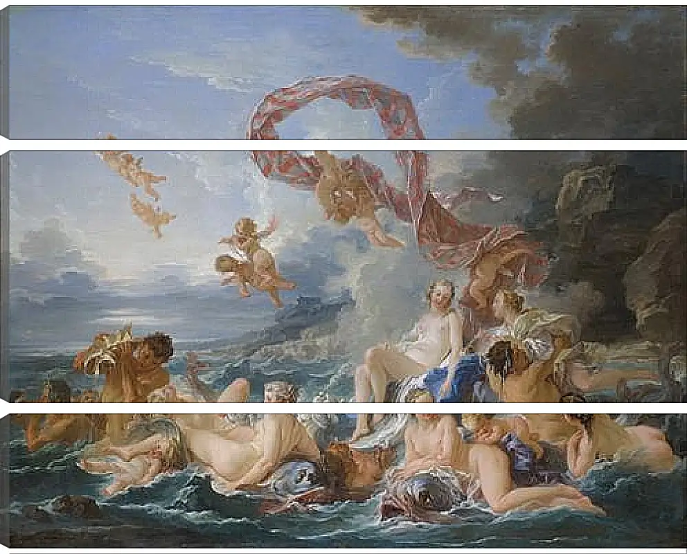 Модульная картина - The Triumph of Venus. Франсуа Буше