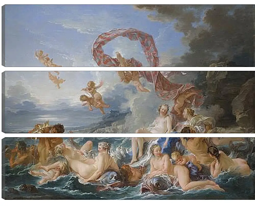 Модульная картина - The Triumph of Venus. Франсуа Буше