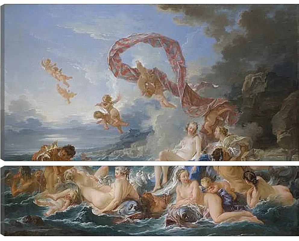 Модульная картина - The Triumph of Venus. Франсуа Буше