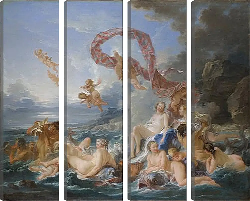 Модульная картина - The Triumph of Venus. Франсуа Буше