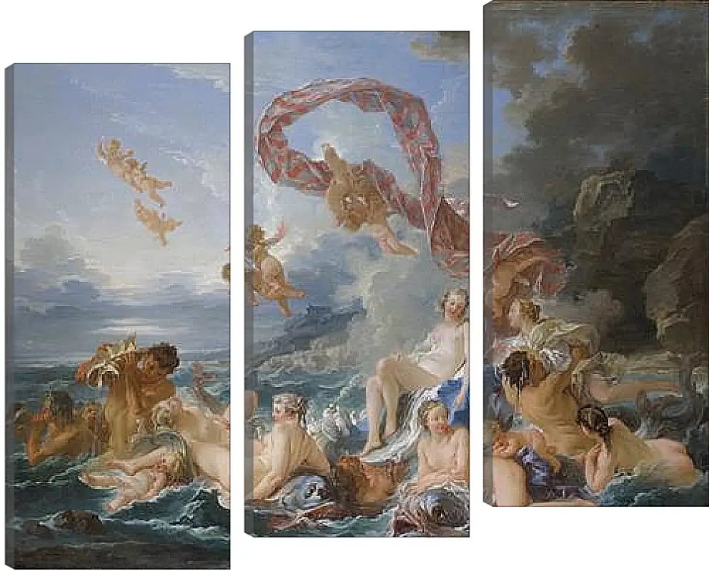 Модульная картина - The Triumph of Venus. Франсуа Буше