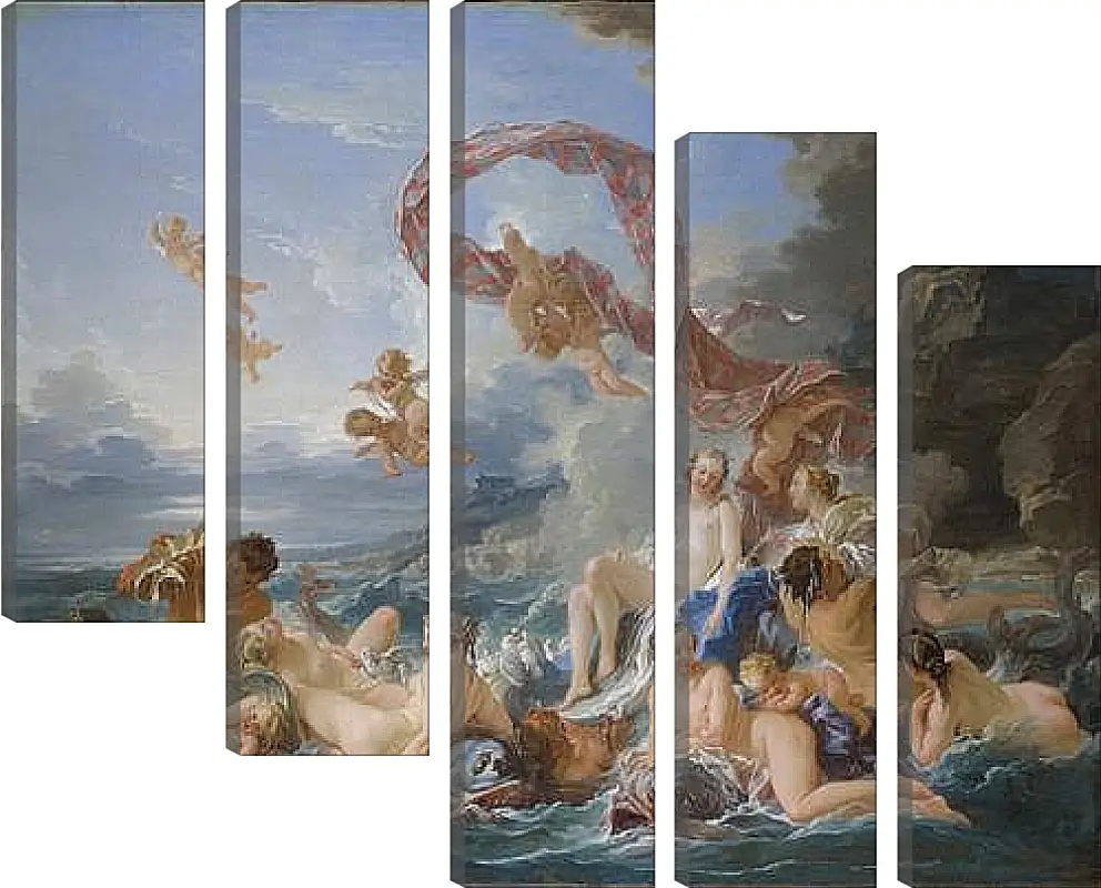 Модульная картина - The Triumph of Venus. Франсуа Буше