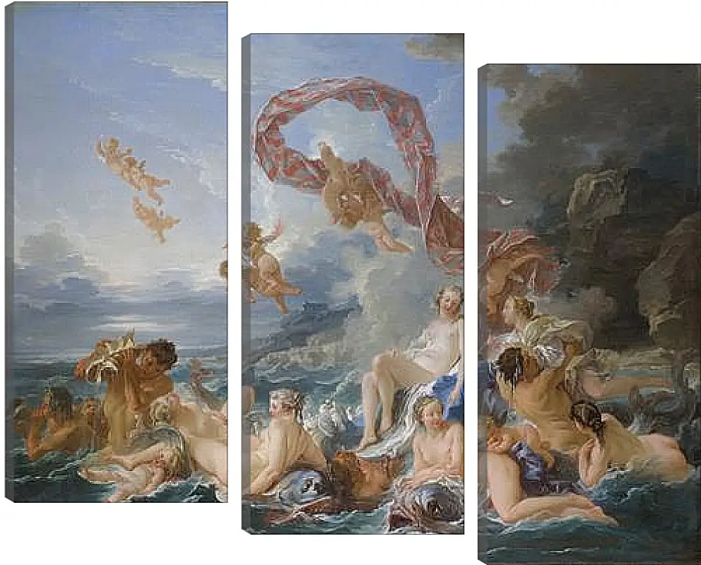 Модульная картина - The Triumph of Venus. Франсуа Буше