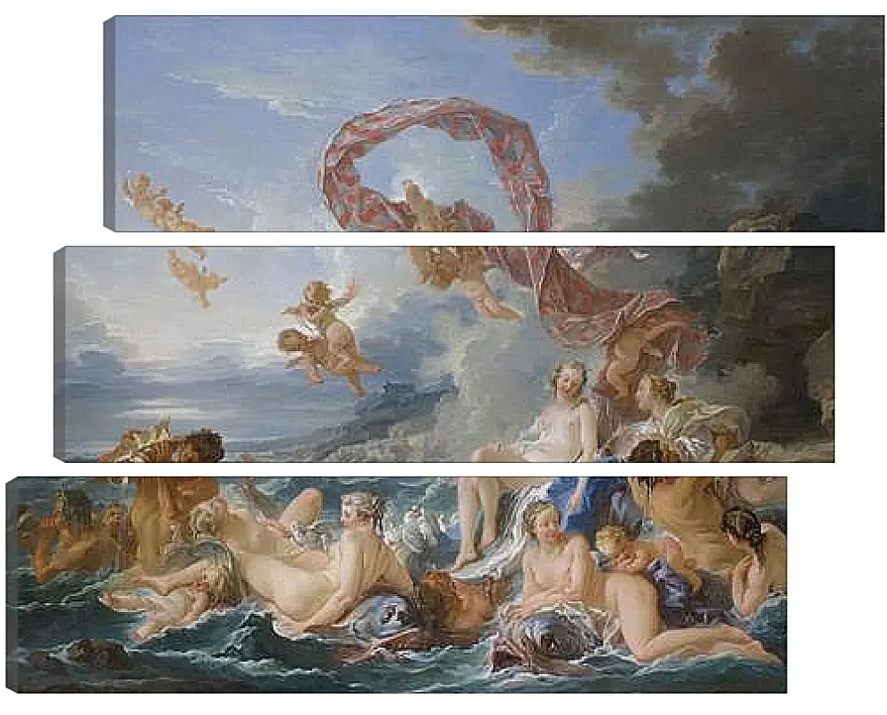 Модульная картина - The Triumph of Venus. Франсуа Буше