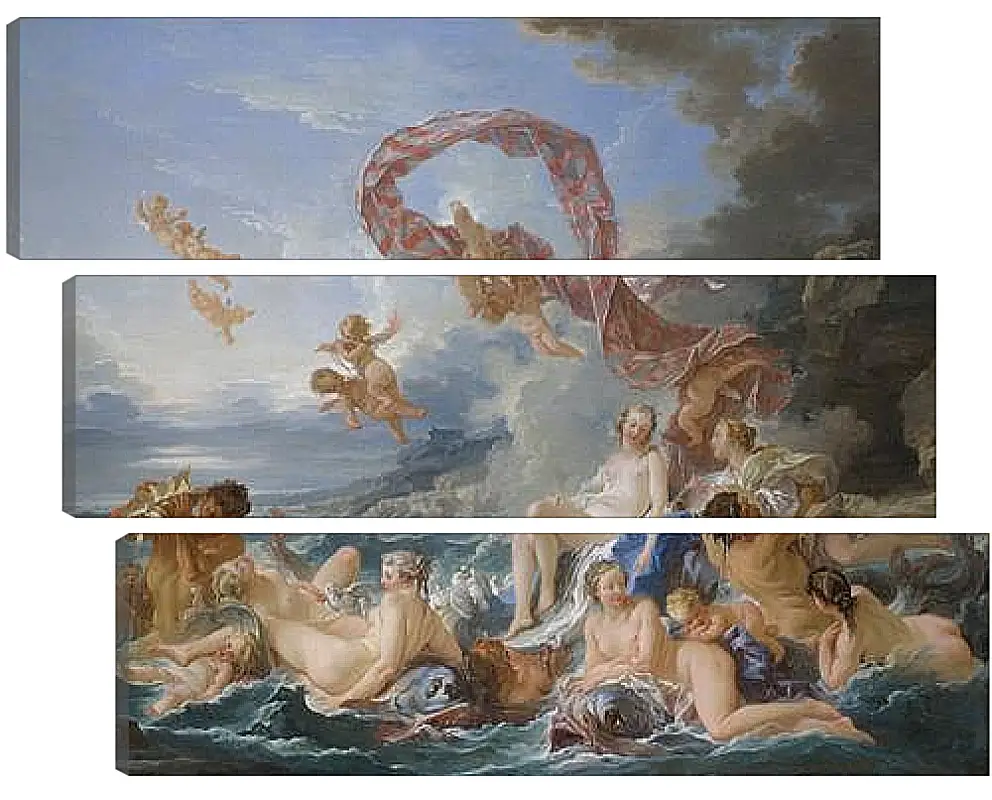 Модульная картина - The Triumph of Venus. Франсуа Буше
