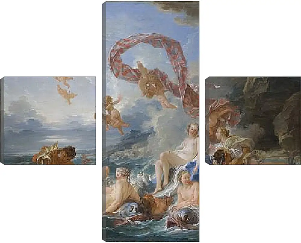Модульная картина - The Triumph of Venus. Франсуа Буше