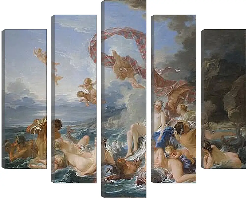 Модульная картина - The Triumph of Venus. Франсуа Буше