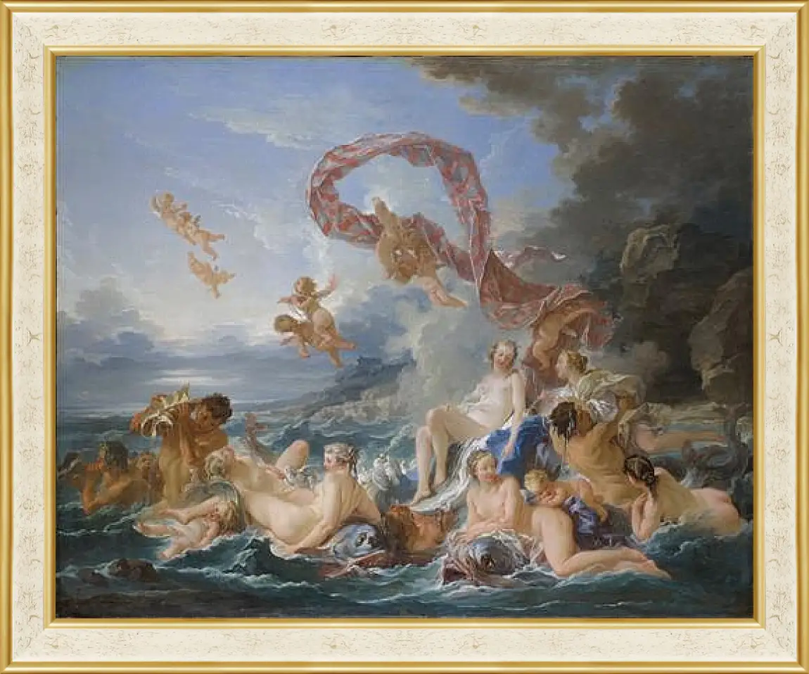 Картина в раме - The Triumph of Venus. Франсуа Буше