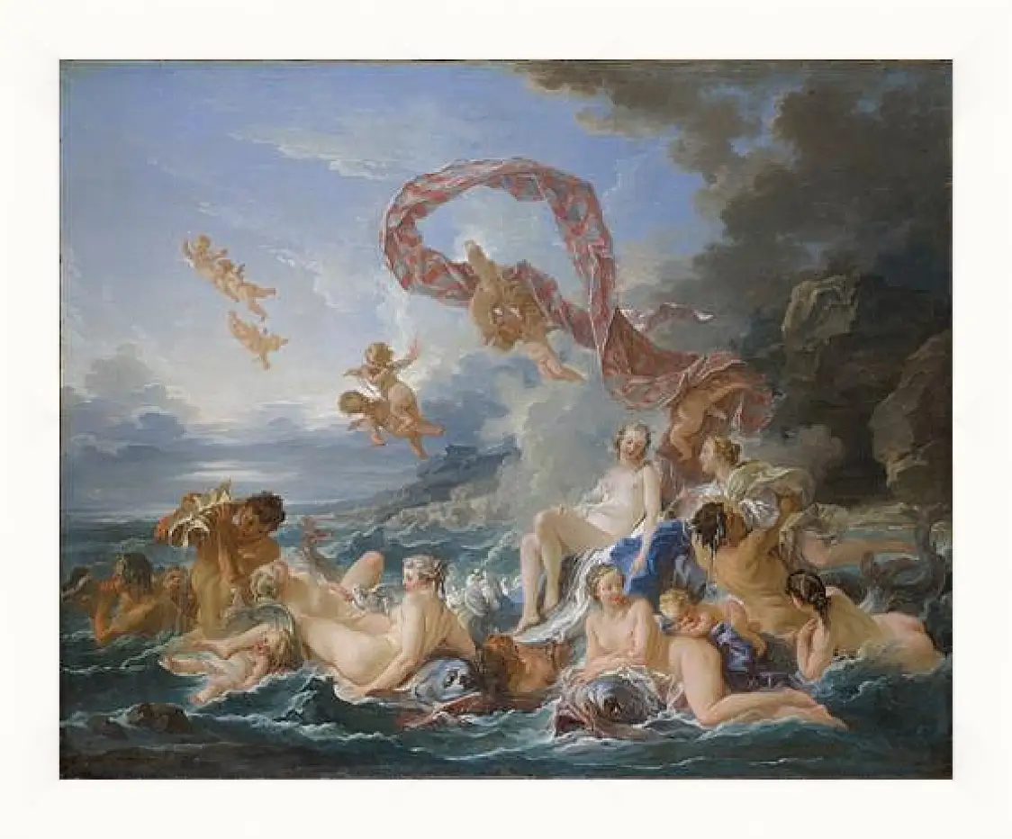 Картина в раме - The Triumph of Venus. Франсуа Буше