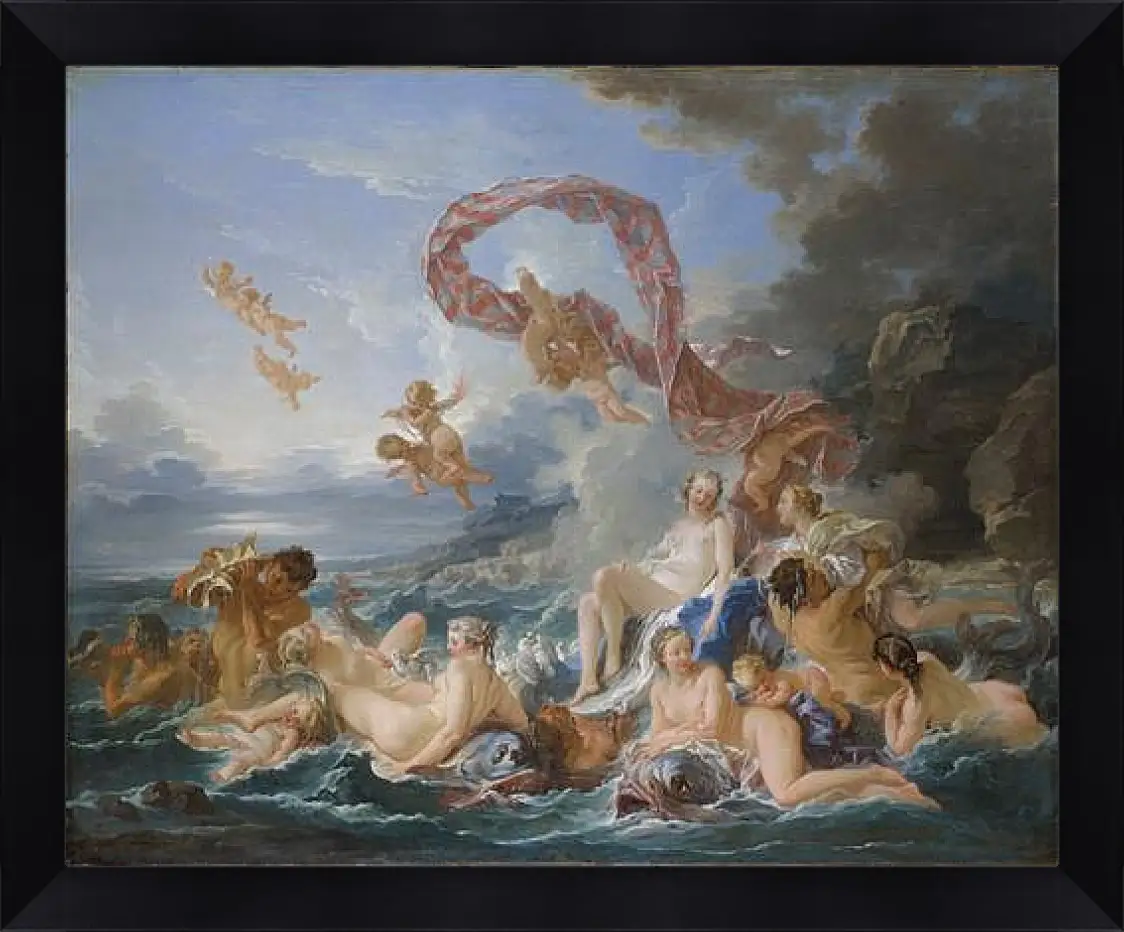Картина в раме - The Triumph of Venus. Франсуа Буше