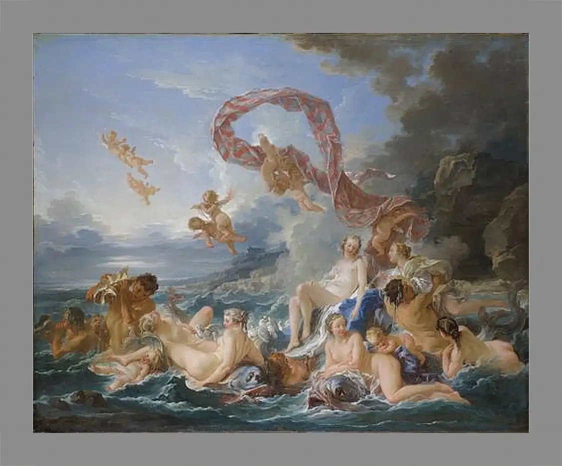 Картина в раме - The Triumph of Venus. Франсуа Буше