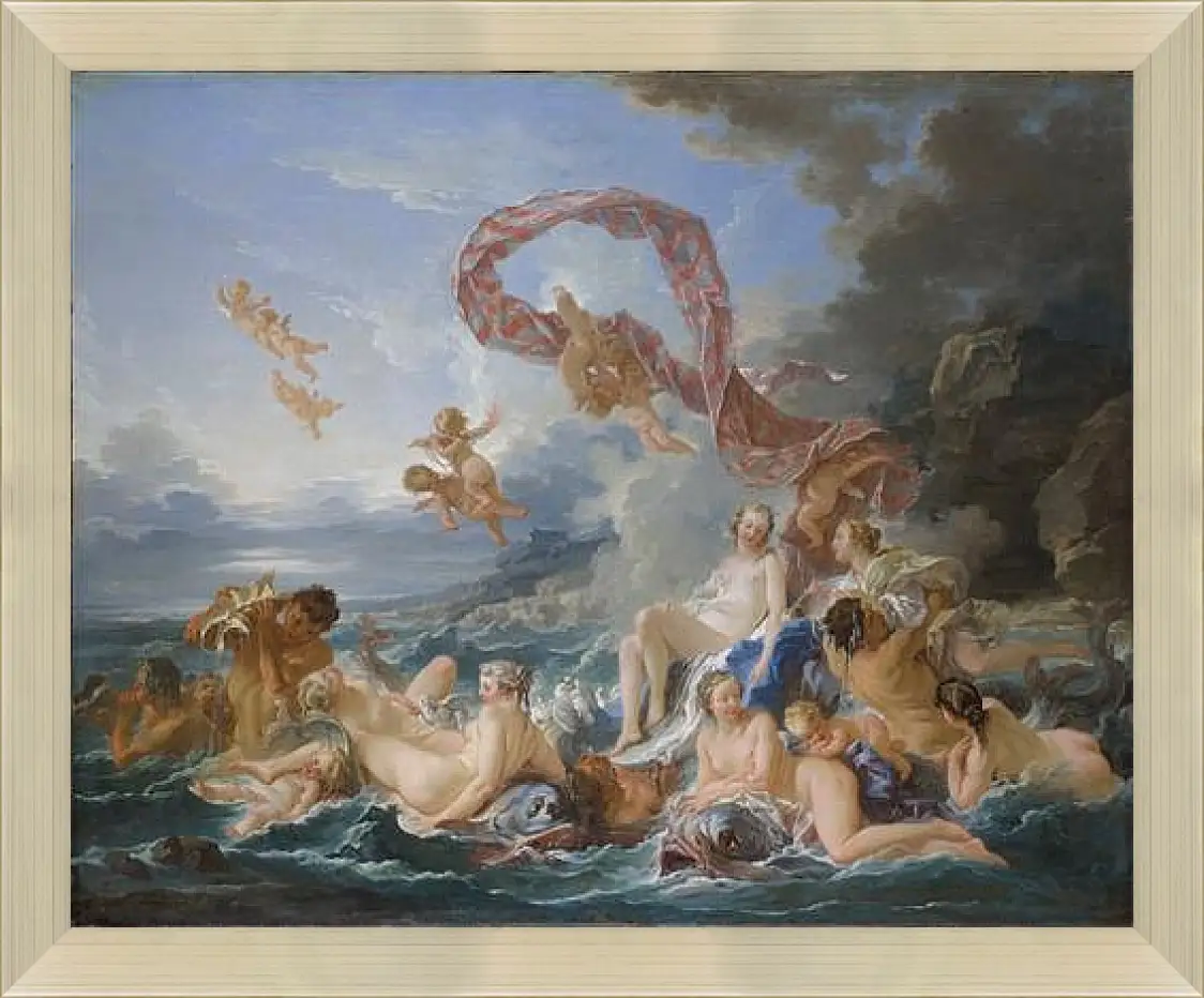 Картина в раме - The Triumph of Venus. Франсуа Буше