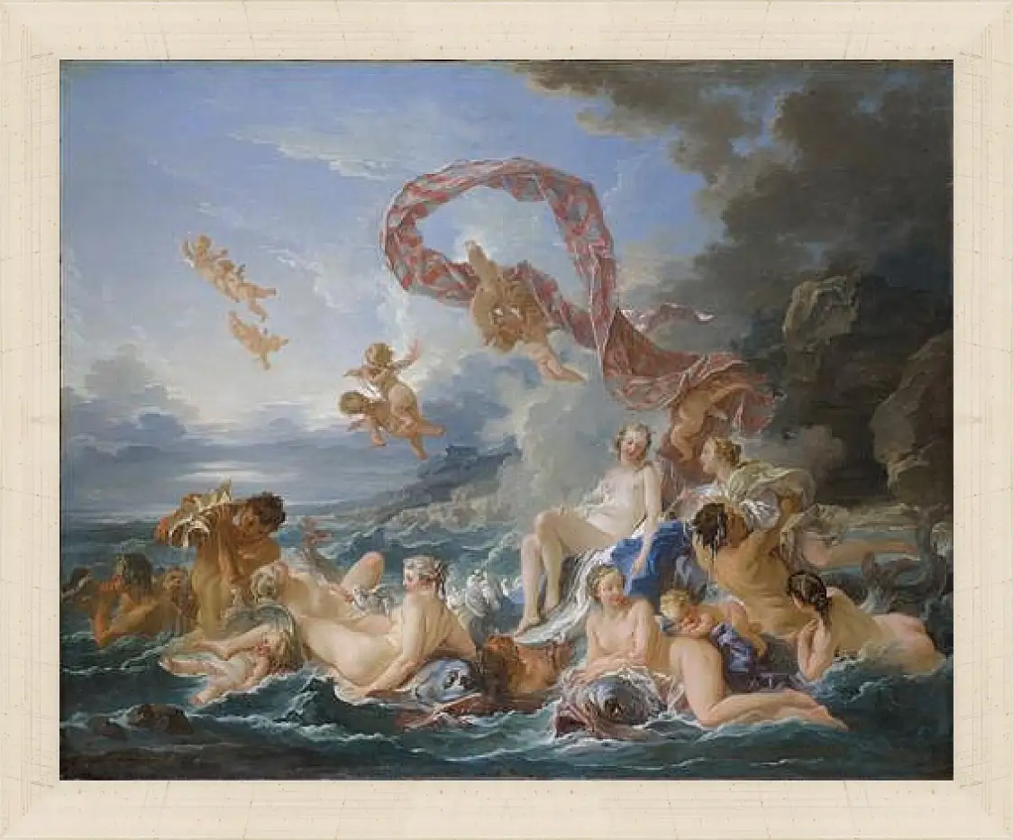 Картина в раме - The Triumph of Venus. Франсуа Буше