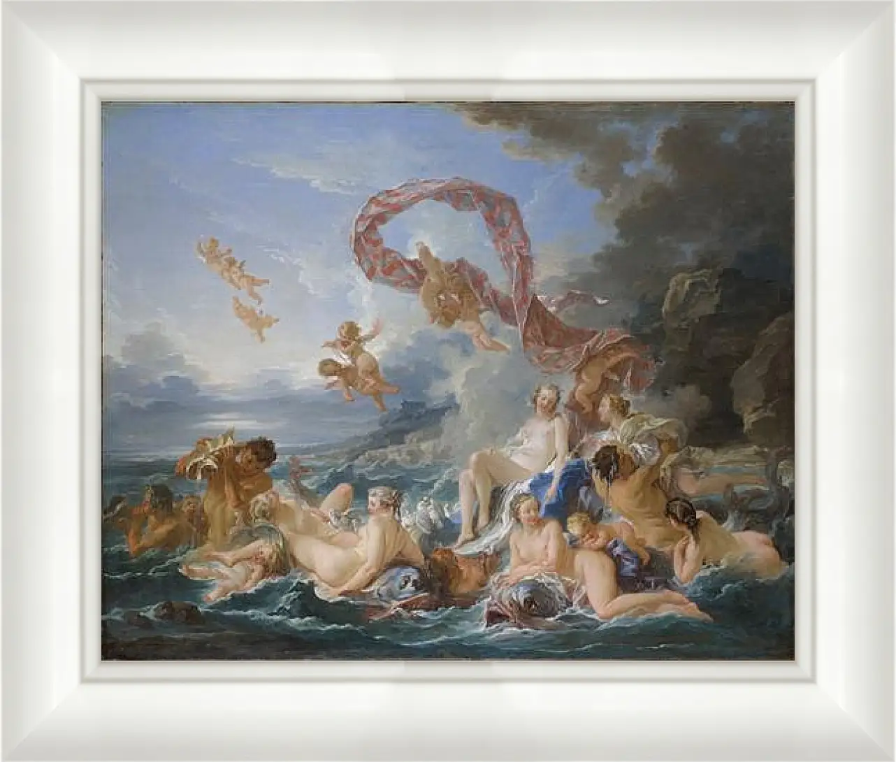 Картина в раме - The Triumph of Venus. Франсуа Буше
