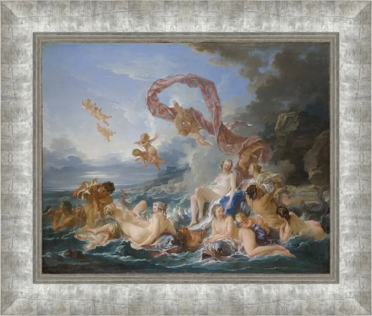 Картина в раме - The Triumph of Venus. Франсуа Буше
