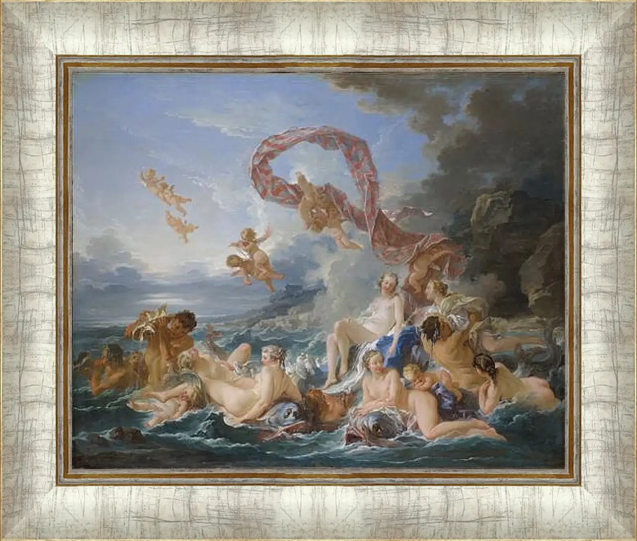 Картина в раме - The Triumph of Venus. Франсуа Буше
