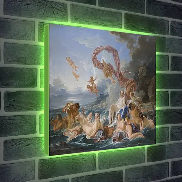 Лайтбокс световая панель - The Triumph of Venus. Франсуа Буше
