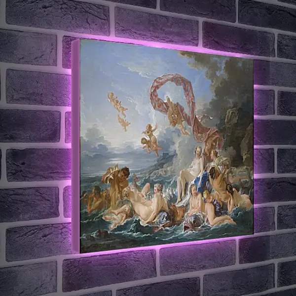 Лайтбокс световая панель - The Triumph of Venus. Франсуа Буше