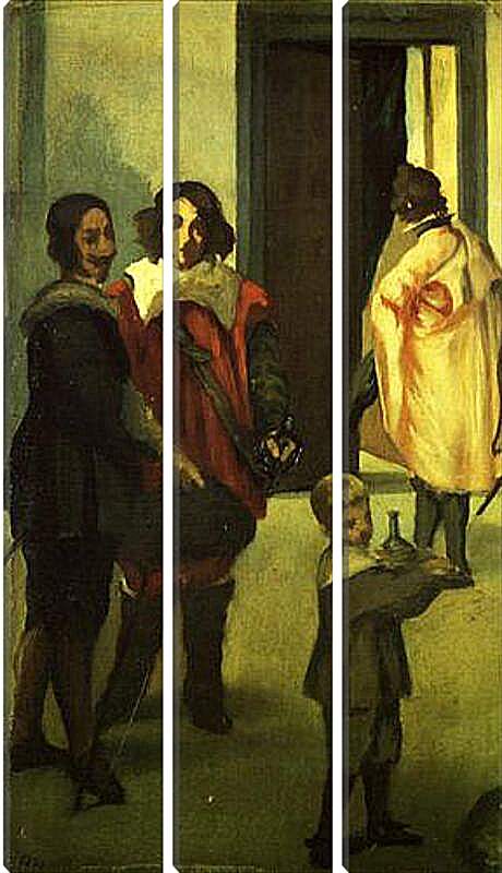 Модульная картина - Les cavaliers espagnols. Эдуард Мане