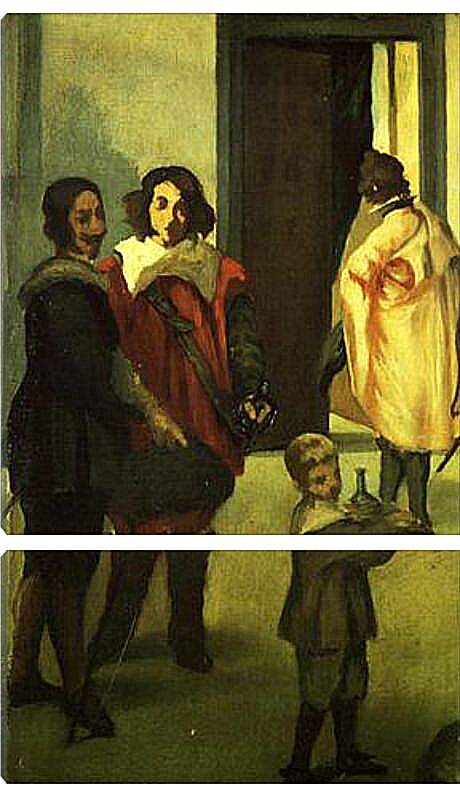Модульная картина - Les cavaliers espagnols. Эдуард Мане
