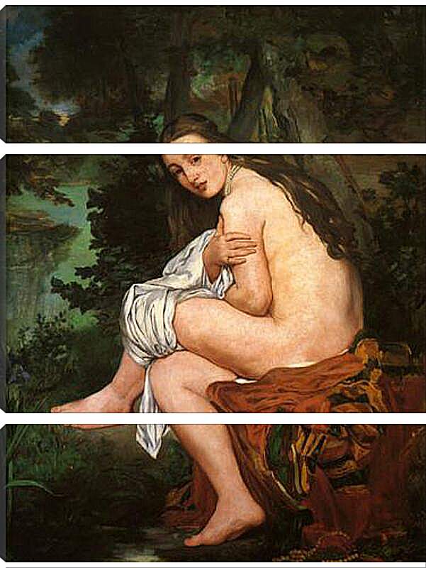 Модульная картина - The Surprised Nymph. Эдуард Мане