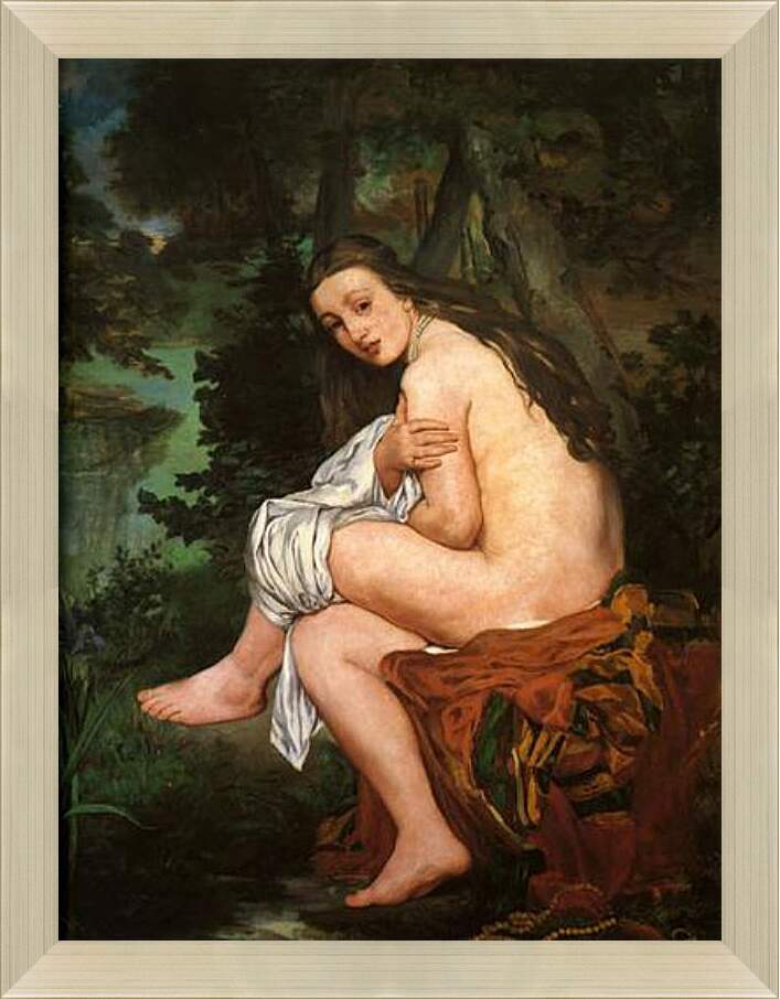 Картина в раме - The Surprised Nymph. Эдуард Мане