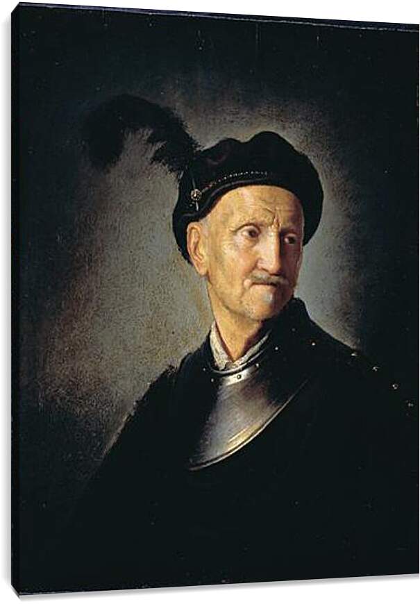 Постер и плакат - Portrait of a Man. Рембрандт