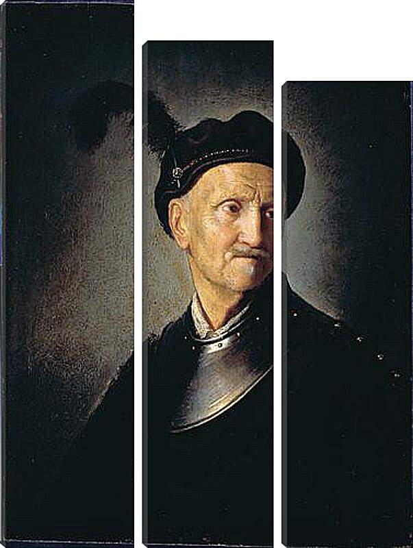 Модульная картина - Portrait of a Man. Рембрандт