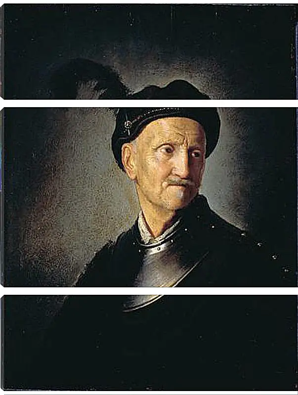 Модульная картина - Portrait of a Man. Рембрандт