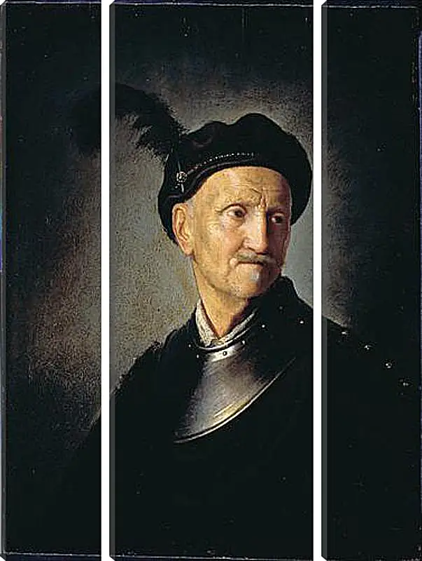 Модульная картина - Portrait of a Man. Рембрандт