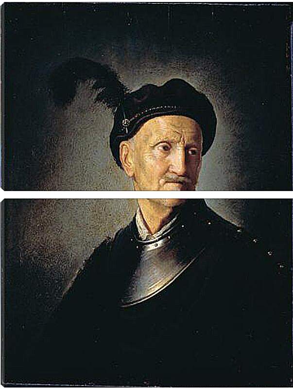 Модульная картина - Portrait of a Man. Рембрандт